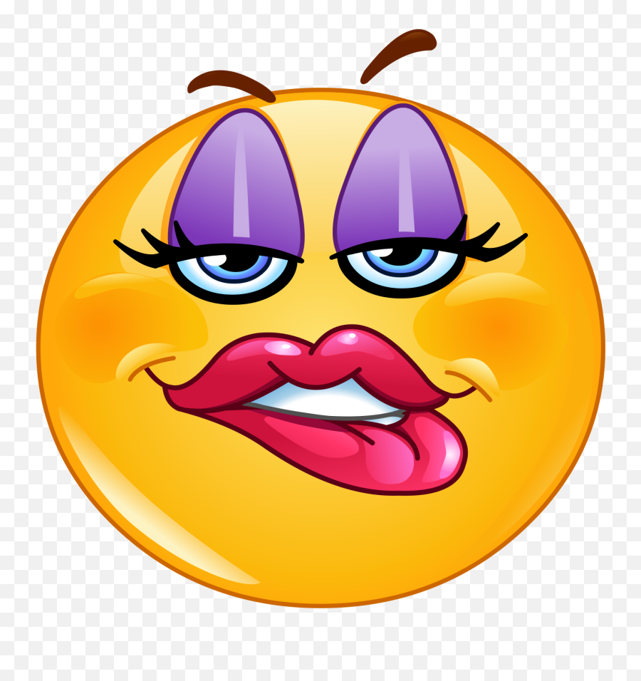 Hotsigns And Decals - Sexy Emoji,Biting Lip Emoji