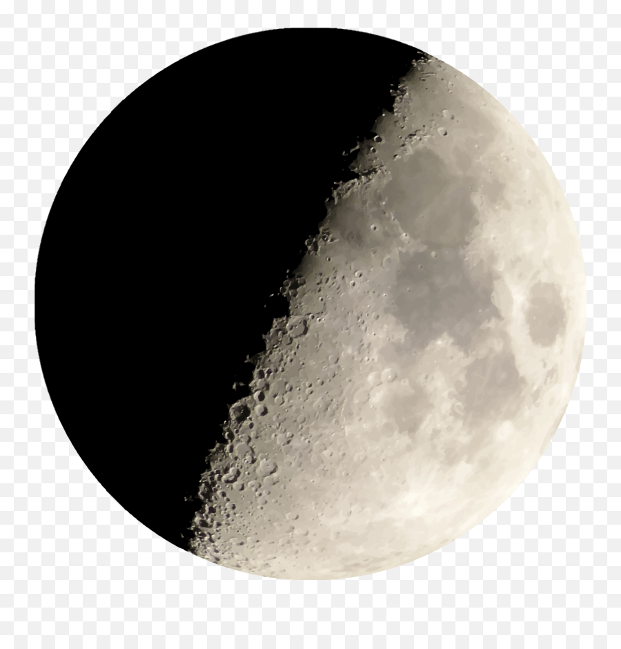 Dark Moon Transparent - Half Moon Transparent Background Emoji,Dark Moon Emoji
