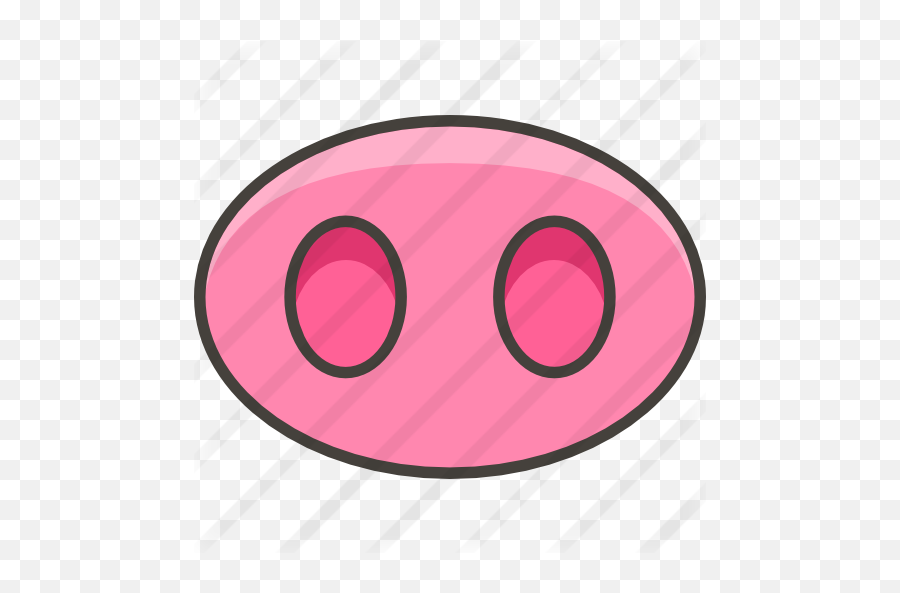 Pig - Dot Emoji,How To Make A Pig Nose Emoticon