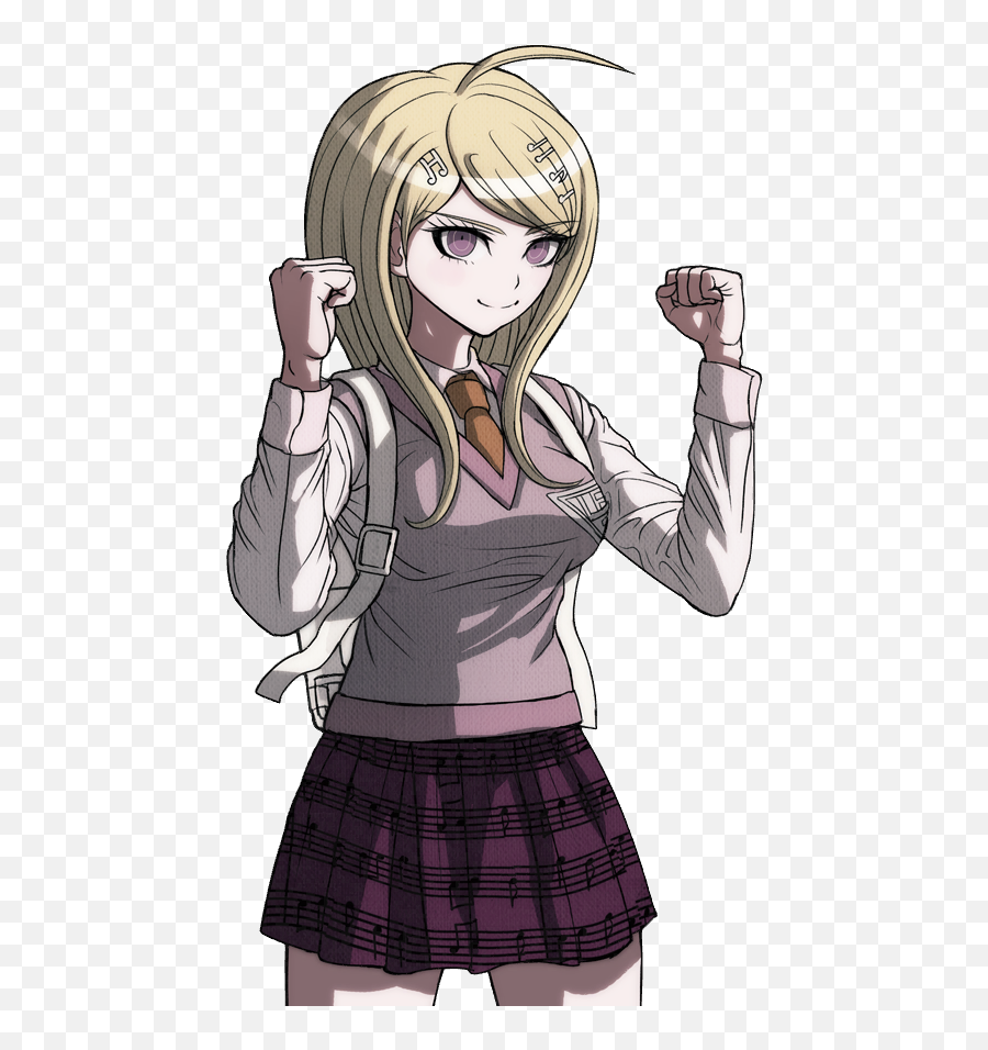 Kaede Akamatsu - Danganronpa Kaede Sprites Emoji,Piank Girl With Super Emotions