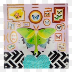 Audrey Mirrored Moth Candy Dish - Decorative Emoji,Can Luna Moths Feel Emotions