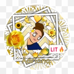 Winter Yellow Aesthic Lit Image By Edits - Rose Emoji,Emoji Myself