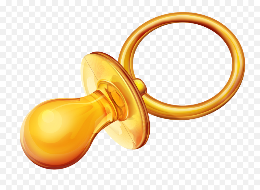 Pacifier Clipart Baby Material Pacifier Baby Material - Gold Baby Bottle Png Emoji,Nipple Emoji