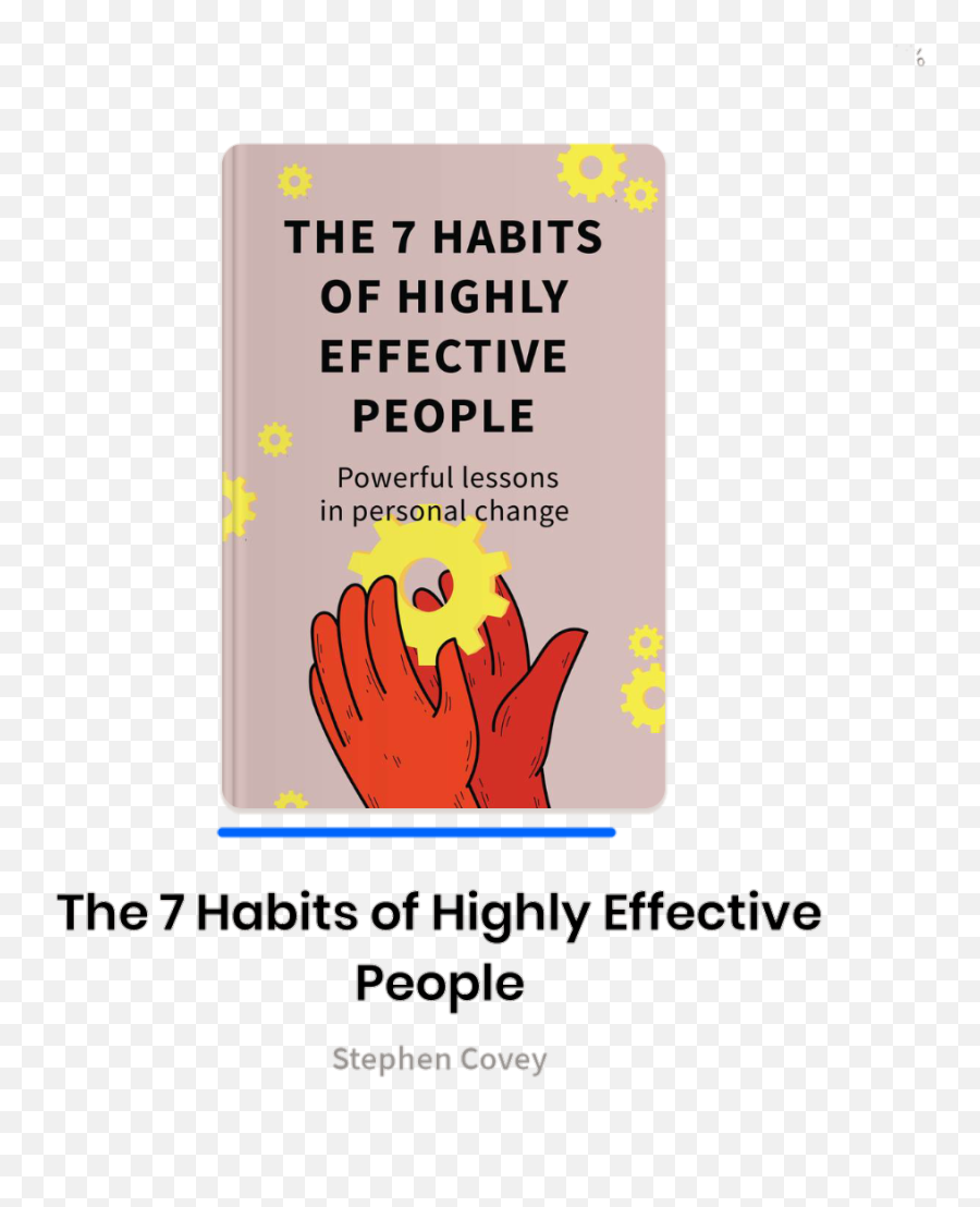 The Seven Habits Of Highly Effective People - Stephen Covey Gun Control Emoji,Seven Basic Emotions