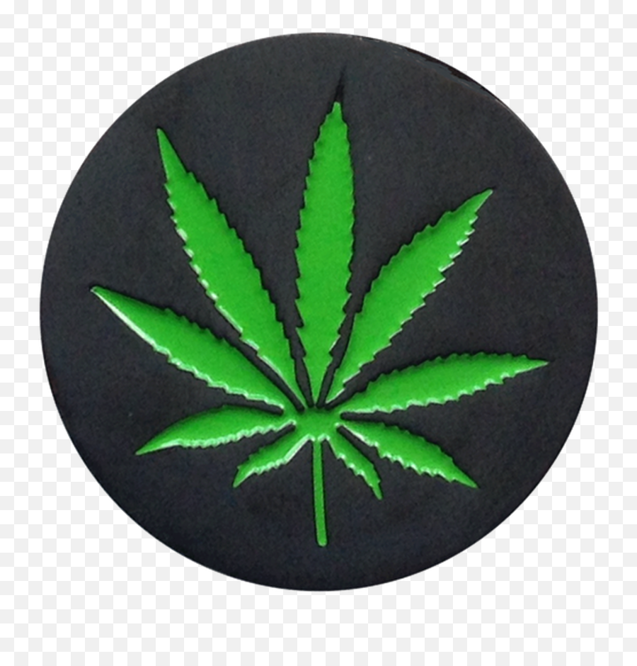 Cannabis Marijuana Hemp Leaf Magnetic Necklace - Pot Leaf Emoji,Cannabis Oil Emoji