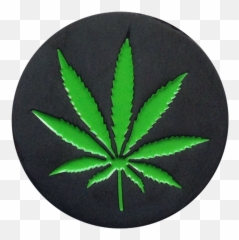 Cannabis Marijuana Hemp Leaf Magnetic Necklace - Pot Leaf Emoji,Cannabis Oil Emoji