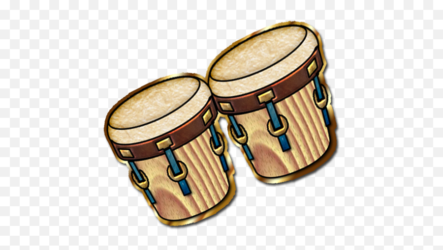 Musical - Bongo Clip Art Emoji,Bongo Playing Emoticon