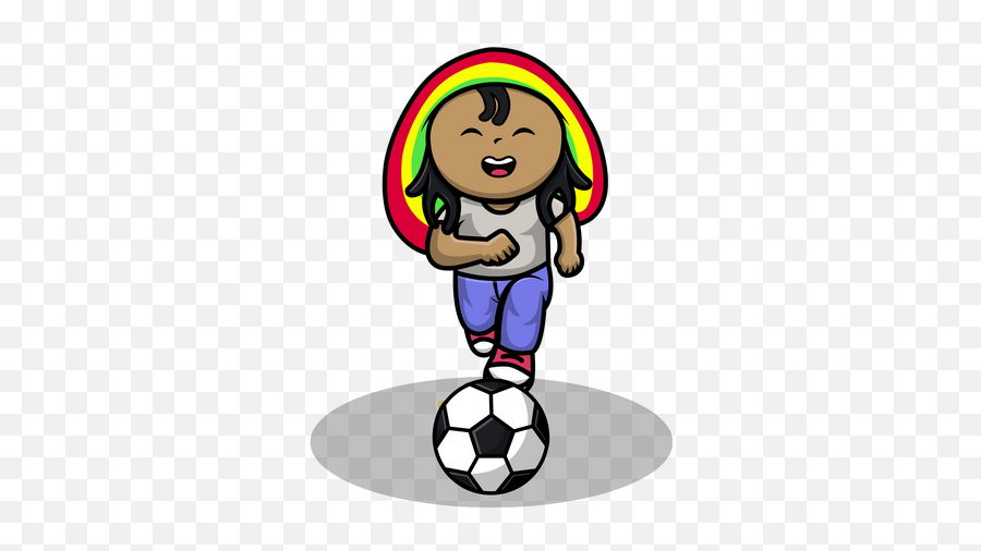 Footballer Illustrations Images - For Soccer Emoji,Soccer Ball Vector Emotion Free