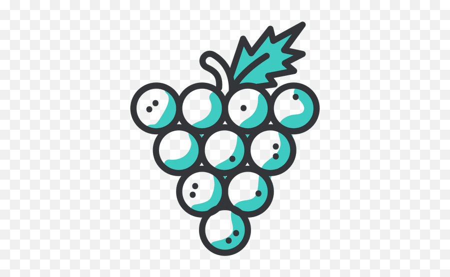 Grape Stroke Icon - Transparent Png U0026 Svg Vector File Racimo De Uvas Png Emoji,Facebook Emoticons Grapes