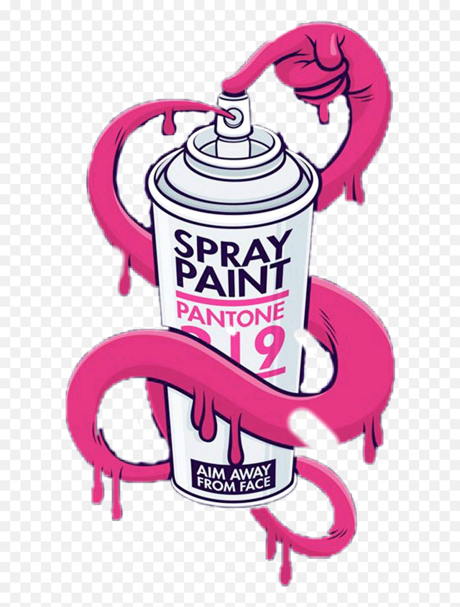 Transparent Spray Can Clip Art - Graffiti Spray Can Png Emoji,Emotion Paint Cans Art