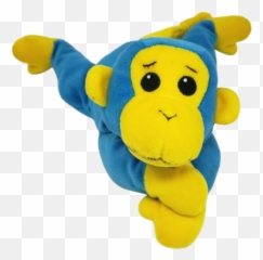 Ty Pillow Pal 1998 Blue U0026 Yellow Monkey And Similar Items - Stuffed Toy Emoji,Emotion Pets Toys Sugar The Seal\