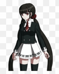 Ultimate Pianist Maki For Anon Danganronpa Danganronpa - Sprite Maki Harukawa Fanart Emoji,Oc Emotion Meme Dev