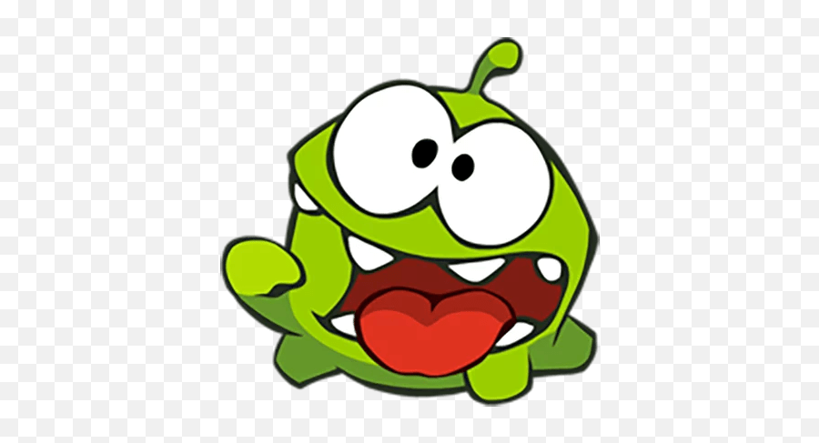 Cut The Rope Stickers - Cut The Rope Om Nom Emoji,Imoji Dead Emoji