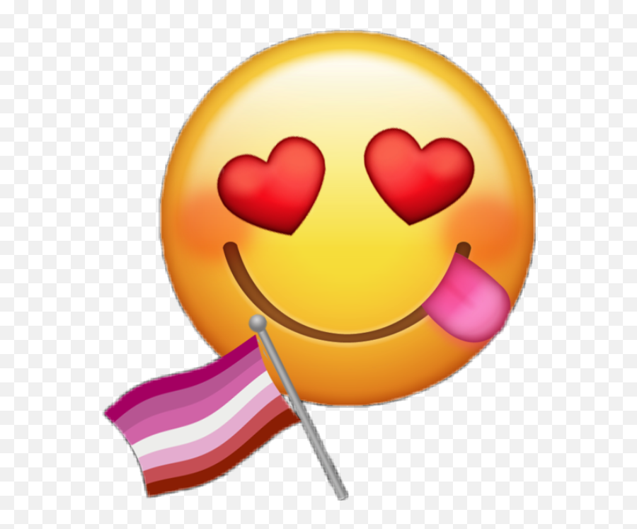 Emojie Emonjies Emotions Sticker By Ana Rodríguez - Lesbian Emoji Png,Lesbian Flag Emoji