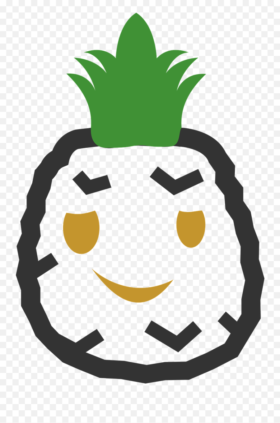 Pictogram Fruit Pineapple - Clip Art Emoji,Pineapple Emoticon