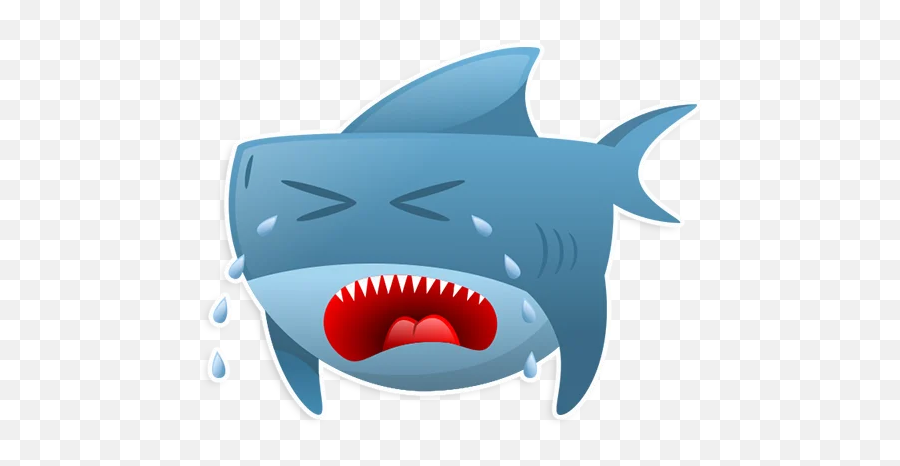 Antiland Shark Telegram Stickers Emoji,Shark Emojicon