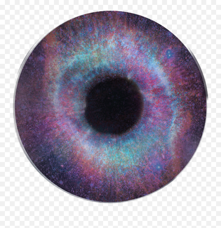 Eye Galaxy Weird Space Pupil Sticker By Themariameep - Trippy Emoji,Weird Eye Emoji