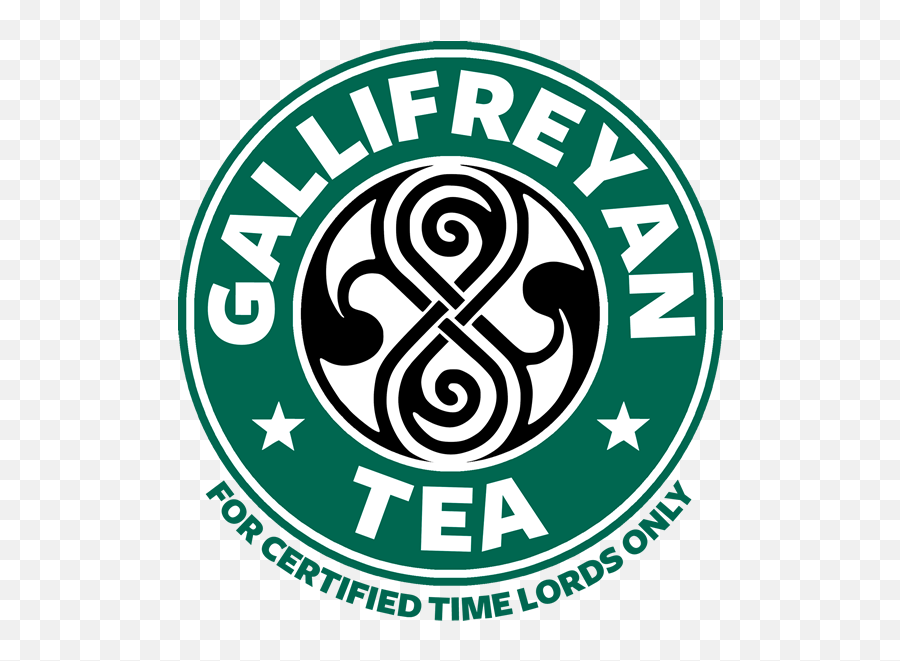 Gallifreyan Tea Tea Logo Logo Inspiration Infinity Symbol - Seal Of Rassilon Emoji,Tardis Emoticon Facebook