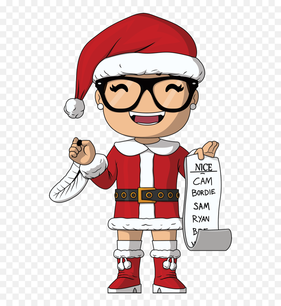Mrs On The Tele The Youtooz Wiki Fandom - Santa Claus Emoji,Keemstar Emoji