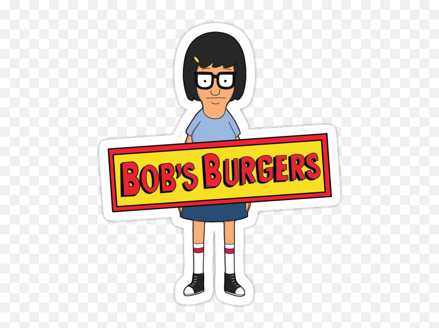 The Kind Of Stickers I Would Want Is In The Tags Thank You - Tina Belcher Emoji,Brofist Emoticon