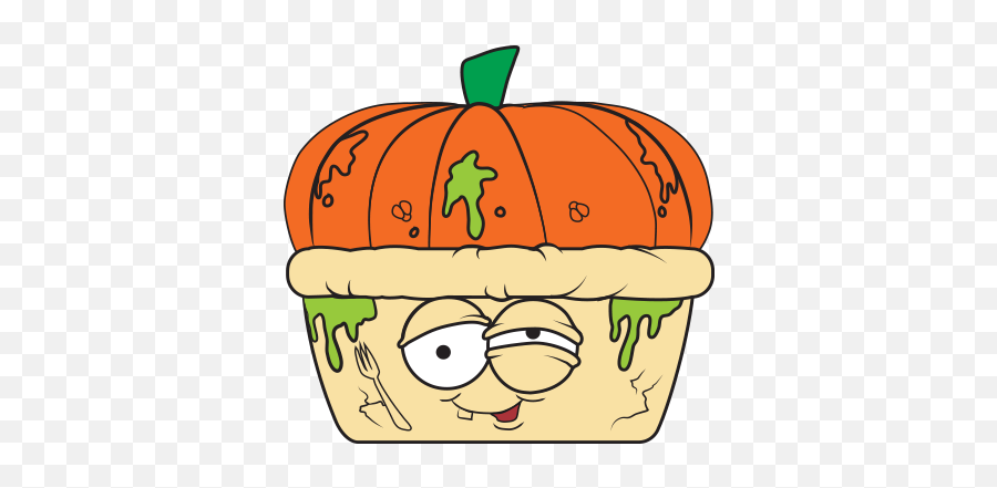 Pukey Pumpkin Pie 2 - Grossery Gang Pukey Pumpkin Pie Emoji,Pumpkin Pie Emoji