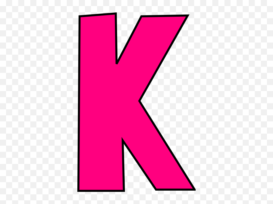 Letter K Png Files Clipart - K Clipart Emoji,Emoji Letter K.