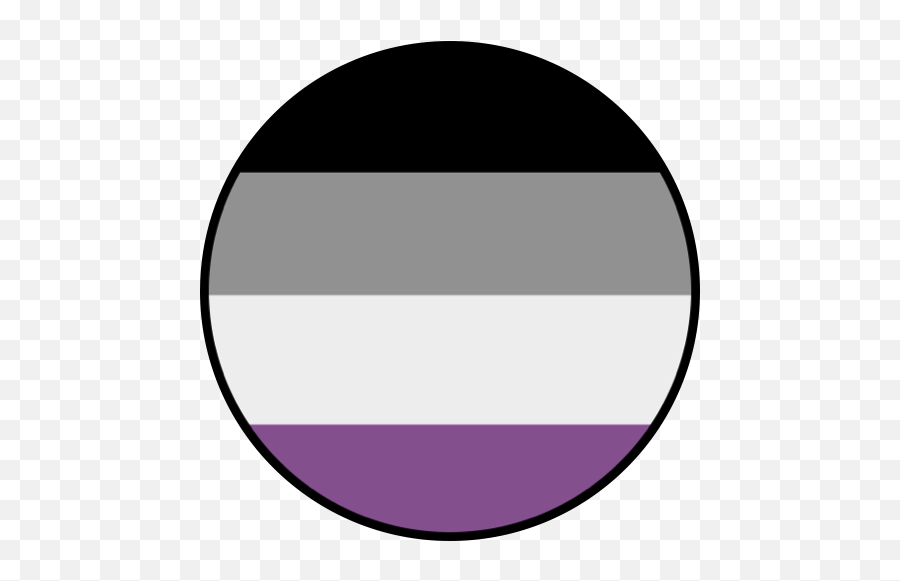 Asexual Pride Lgbt Sticker - Dot Emoji,Ace Flag Emoji