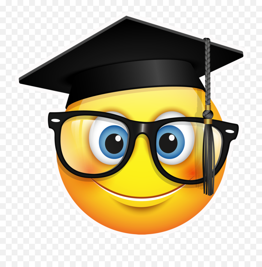 Emoji Graduation Png - Emoji Con Gorro De Egresados Full Gorro De Egresados Png,Emoji Con