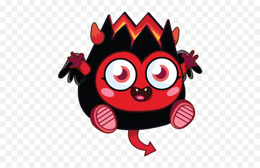 Download Diavlo Moshi Monsters - Moshi Monsters Devil Png Diablo Moshi Monster Emoji,Diablo Emoji Png