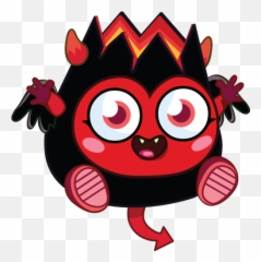 Download Diavlo Moshi Monsters - Moshi Monsters Devil Png Diablo Moshi Monster Emoji,Diablo Emoji Png