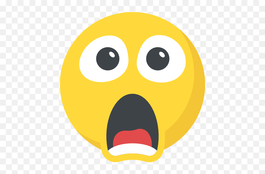 Shocked - Icon Shocking Emoji,Happy Shocked Emoticon