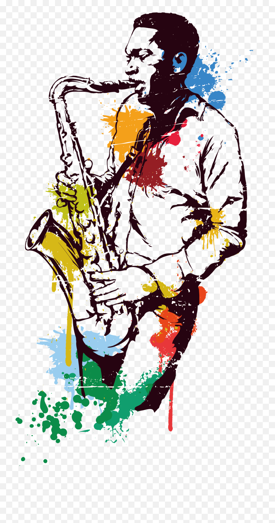 Png Images Pngs Sax Saxophone - Silhouette Cartoon Saxophone Player Emoji,Swaying Emotions Saxophone