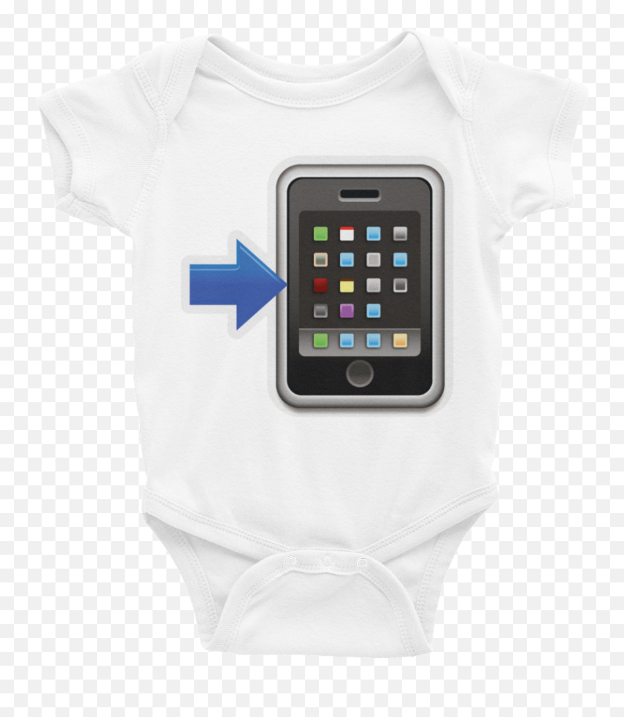 Download Emoji Baby Short Sleeve One Piece - Mobile Phone Iphone,Mobile Emoji