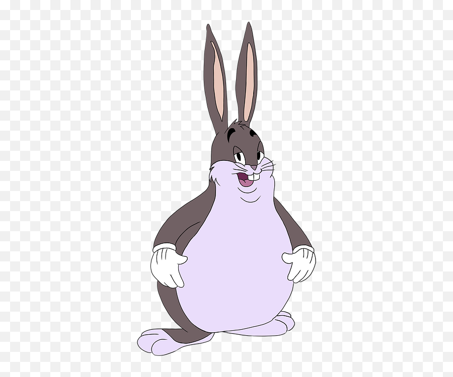 Free Photo Peluche Funny Bugs Bunny Big - Big Chungus Emoji,Emotions Plush Bunny