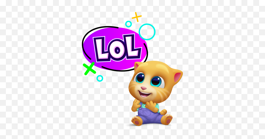 My Talking Tom Friends - Talking Tom Friends Ginger Png Emoji,Talking Tom Ginger Emoticons