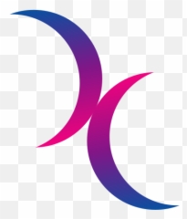 Filebisexual - Moonsymbolsvg Wikimedia Commons Bisexual Moon Symbol Emoji,Cresent Moon Emoji