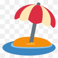 Beach With Umbrella Emoji Meaning With Pictures From A - Beach Umbrella Emoji,Sunflower Emoji