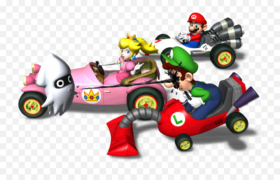 Mario Kart Ds Poltergust 4000 - Mario Kart Ds Emoji,Mario Kart Squid Emoticon