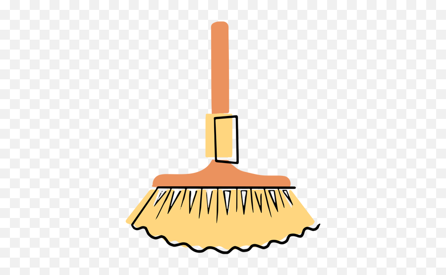 Dust Brush Broom Colorful Icon Transparent Png U0026 Svg Vector - Scrub Brush Emoji,Sweeping Broom Emoticon