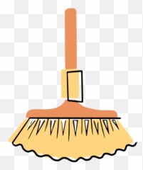Dust Brush Broom Colorful Icon Transparent Png U0026 Svg Vector - Scrub Brush Emoji,Sweeping Broom Emoticon