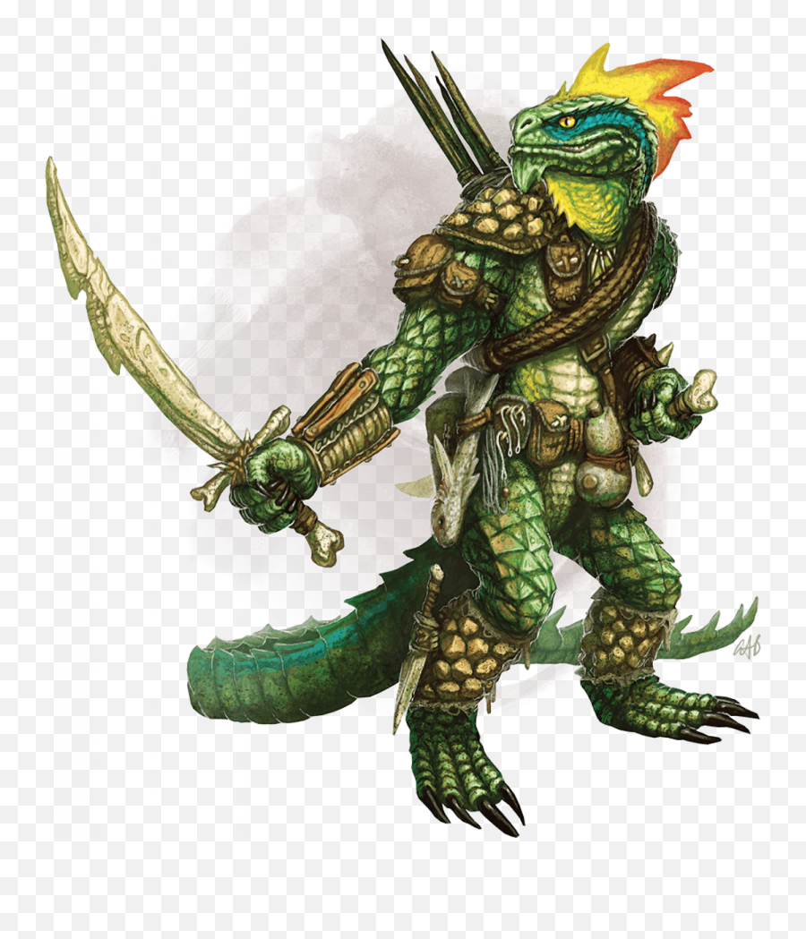 Lizardfolk In Westmarch - Dnd Lizardfolk Emoji,There's Nothing More Dangerous To A Warrior Than Emotion