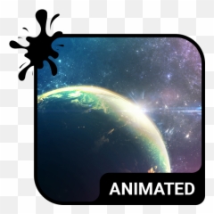 Earth Animated Keyboard Live - Spider Live Emoji,Android Celestial Emojis