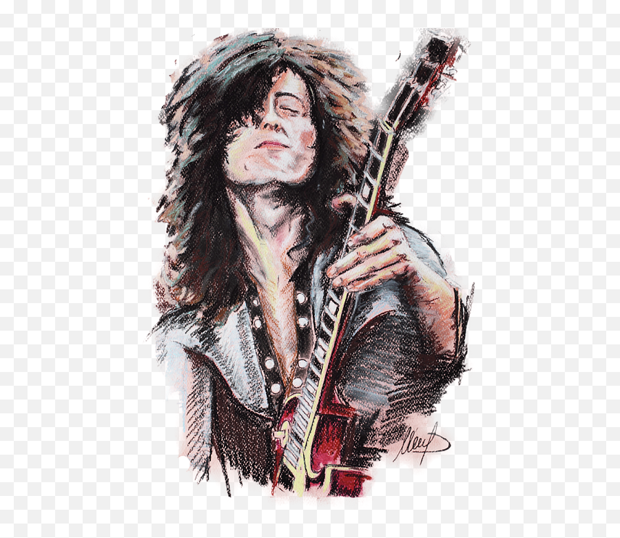 Jimmy Page T - Shirt For Sale By Melanie D Jimmy Page Shirt Emoji,Jimmy Page With Guitar Showing Emotion Pics