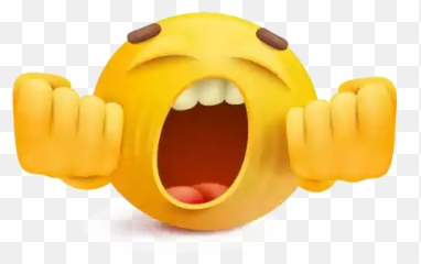 Smiley Emoji Stickers For Whatsapp And Signal Makeprivacystick - Boo Emoji,Screaming Teeth Emoji