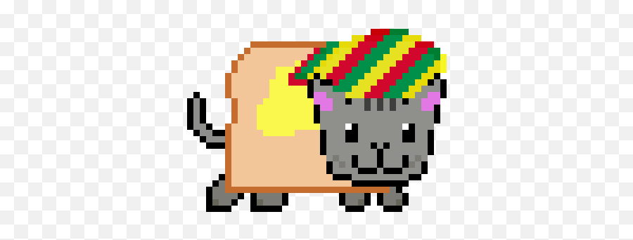 Cartoons Comics Cute Kawaii Gif On - Nyan Cat Emoji,Nyan Cat Emoji