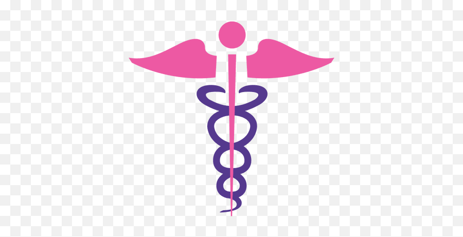 Caduceus Medical Sign - Transparent Png U0026 Svg Vector File Logo Medico Rosa Png Emoji,Medic Emoji