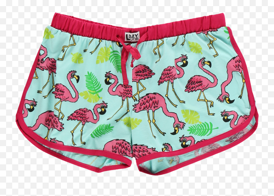 Dream Of Paradise - Flamingo Womenu0027s Shorts Lazyone Emoji,Walmart Emoji Boxers
