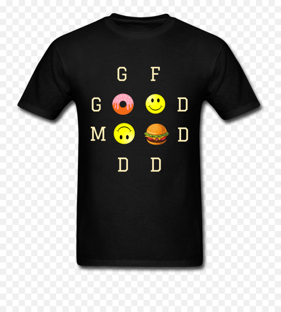 Good Food Good Mood Basic Unisex T - Shirt Emoji,Hiking Emoji Png Good Food Good Mood Basic Unisex T - Shirt Emoji,Hiking Emoji Png