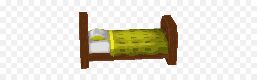 Basic Yellow Bed Wild World - Animal Crossing Wiki Emoji,Yellow Leaves Emoji