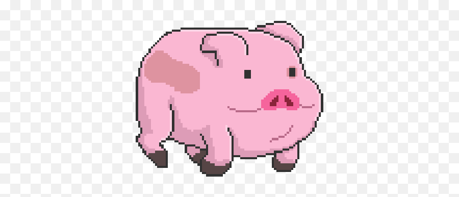 Can A Pig Fly - Baamboozle Graviti Falls Transparent Gif Emoji,Pig Emojis